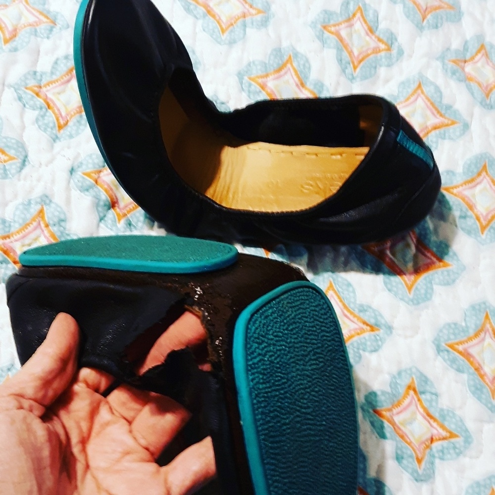 My dog ate my Tieks.